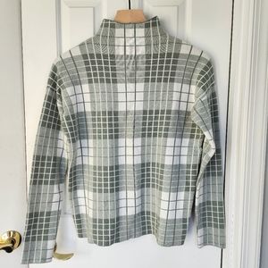 Tahari funnel neck sweater